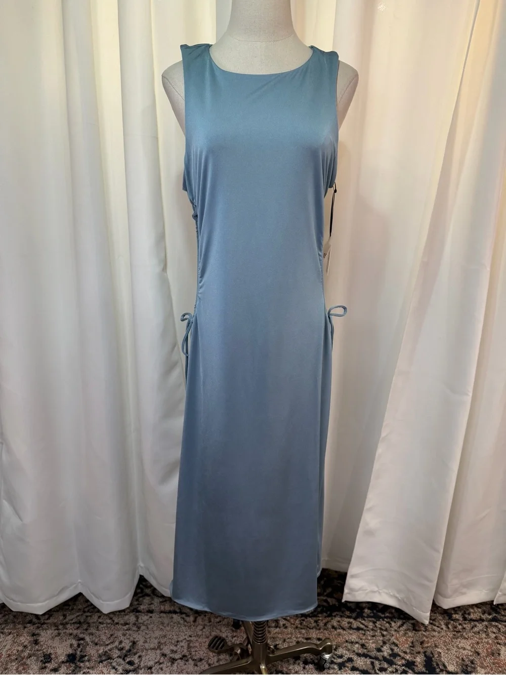 NWT Jade Swim ‘Callie’ Swim Dress Coverup in “Azure” Blue Size Large